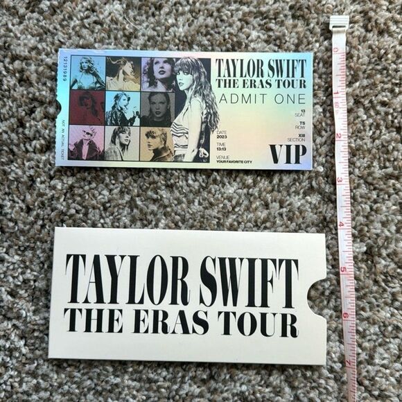 Taylor Swift Other - Taylor Swift ERAS tour VIP bookmark